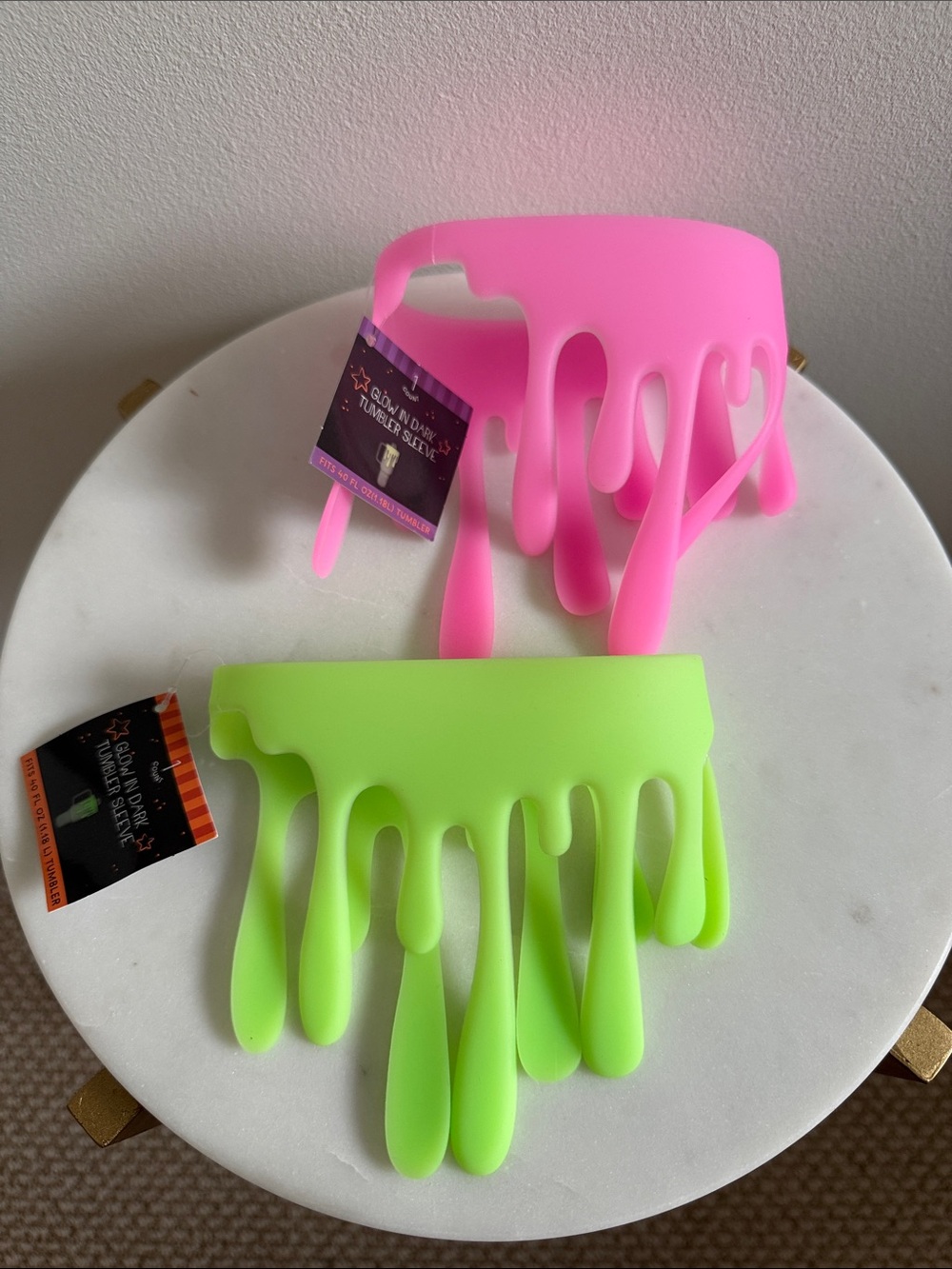 2026 Target Bullseye Playground Tumbler Sleeve, glow in the dark, set of 2